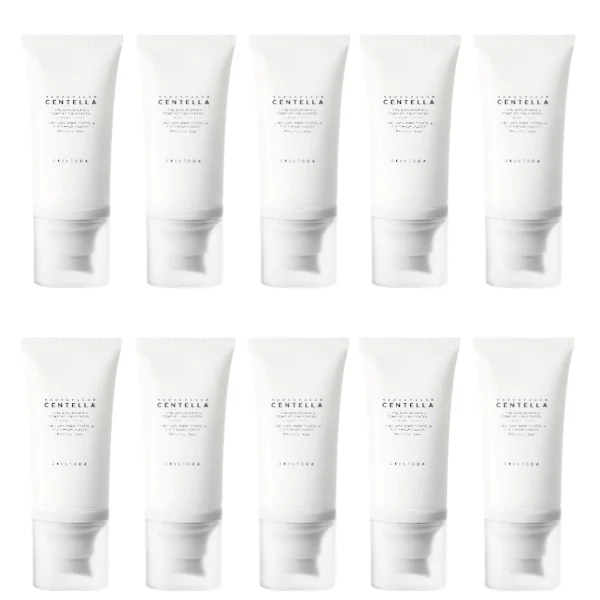 SKIN1004 Madagascar Centella Tone Brightening Tone-Up Sunscreen SPF50+ PA++++ - 50ml (10ea) Set
