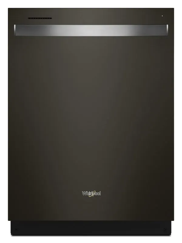 Whirlpool Large Capacity Dishwasher with 3rd Rack in Print Resist Blk Stnlss