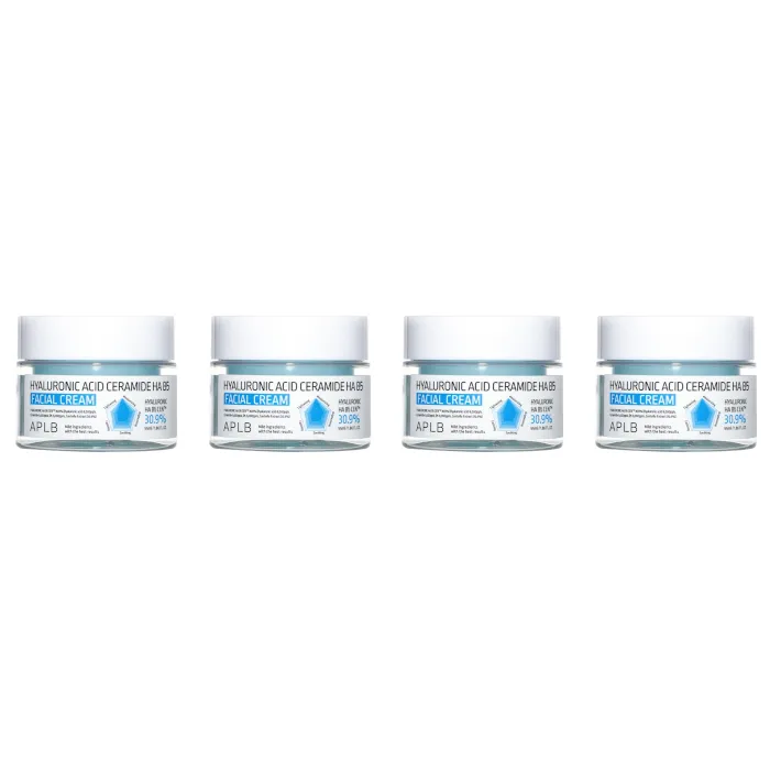 APLB - Hyaluronic Acid Ceramide HA B5 Facial Cream - 55ml (4ea) Set