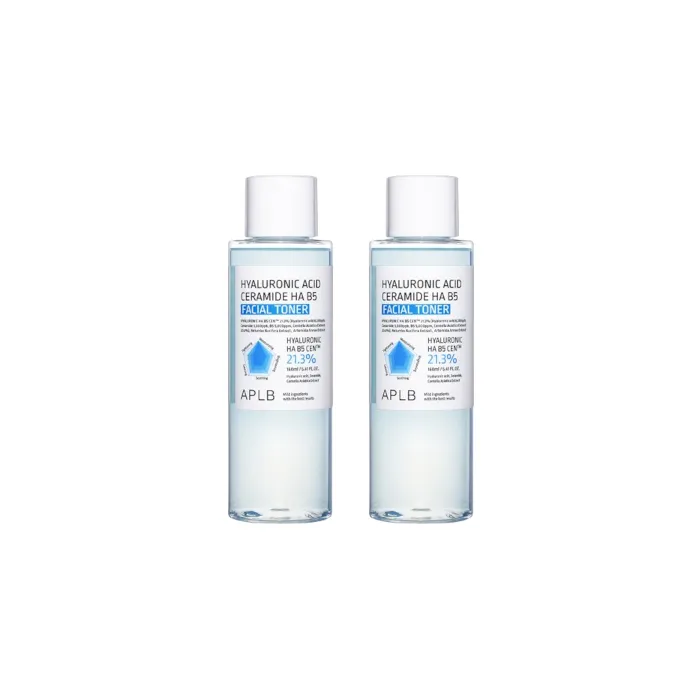 APLB - Hyaluronic Acid Ceramide HA B5 Facial Toner - 160ml (2ea) Set