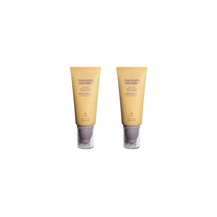 haruharu wonder - Black Rice Moisture Airyfit Daily Sunscreen SPF50+ PA++++ - 50ml (2ea) Set