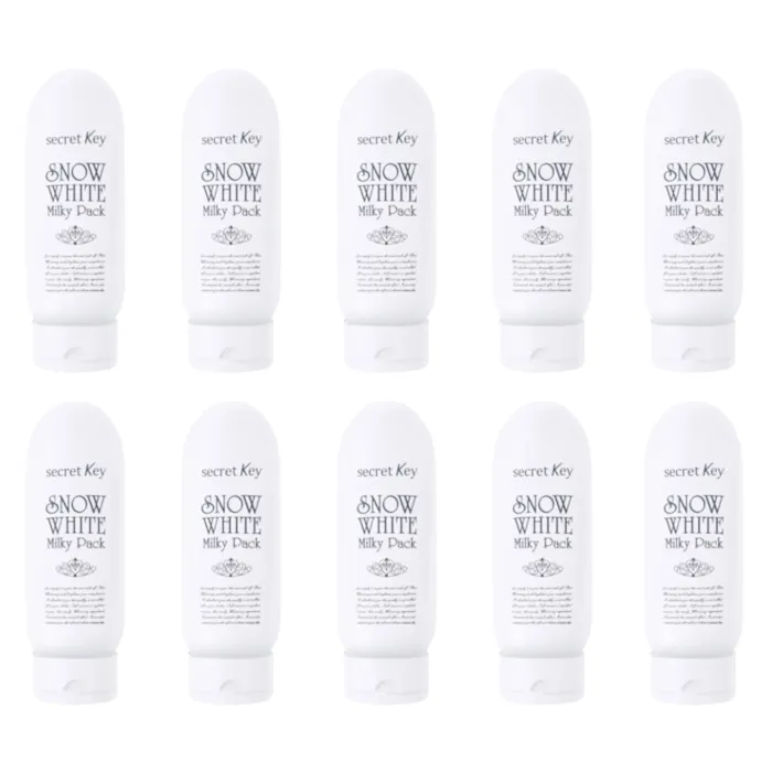 Secret Key - Snow White Milky Pack - 200g (10ea) Set