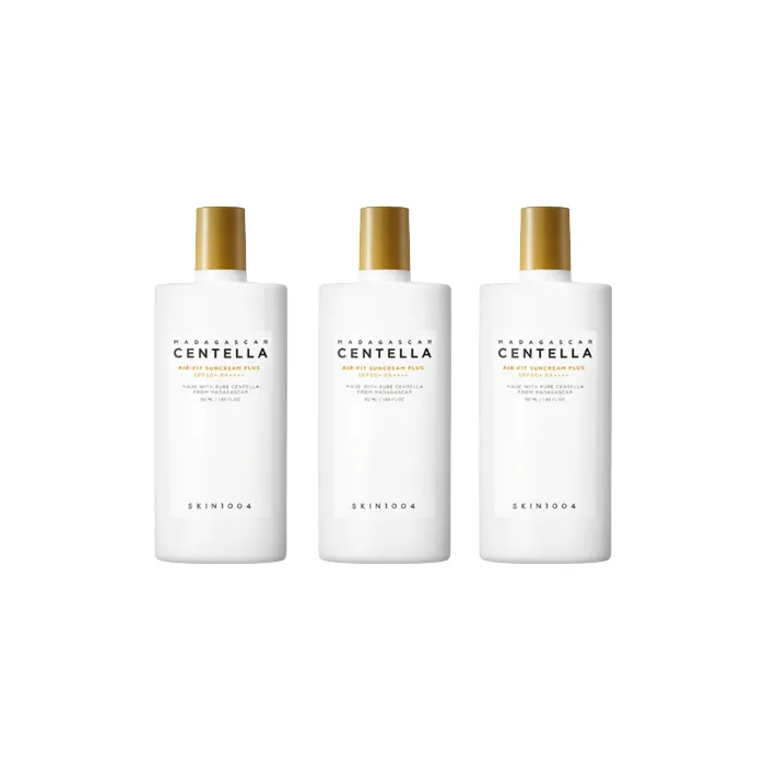 SKIN1004 - Madagascar Centella Air-Fit Suncream Plus SPF50+ PA++++ - 50ml (3ea) Set
