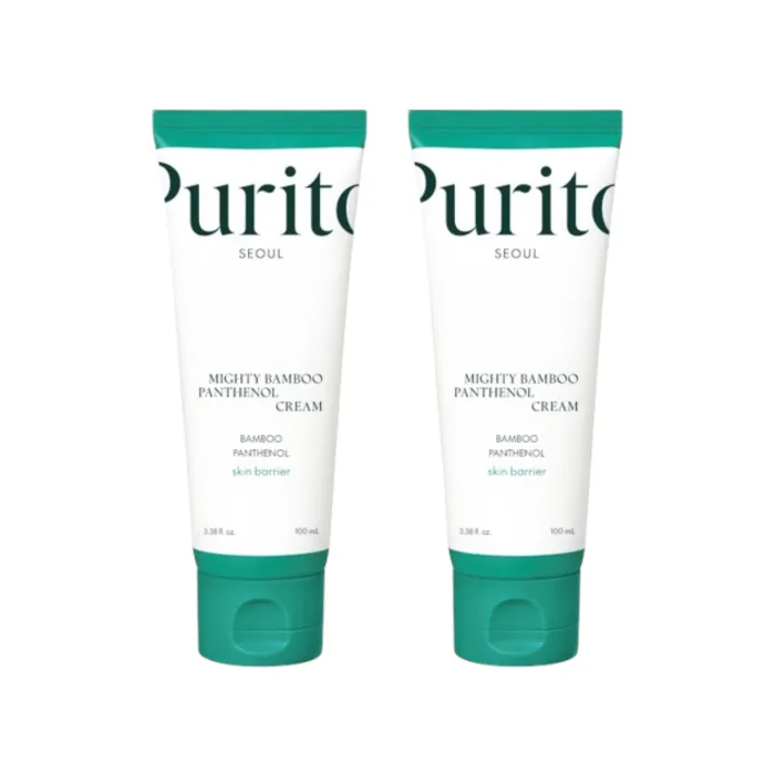 Purito SEOUL - Mighty Bamboo Panthenol Cream - 100ml (2ea) Set