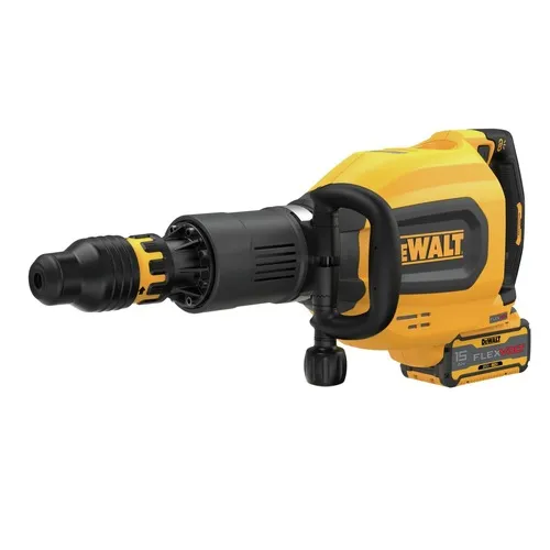Dewalt 60V MAX 27 lbs. SDS-Max Cordless Inline Chipping Hammer Kit (15 Ah) - DCH911Z2