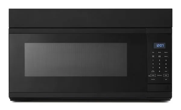 Whirlpool 1,000-Watt Over-the-Range Microwave - 1.7 cu. ft in Black UMV1170LB