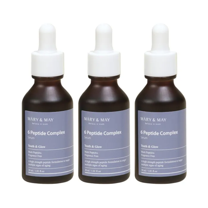 Mary & May - 6 Peptide Complex Serum - 30ml (3ea) Set