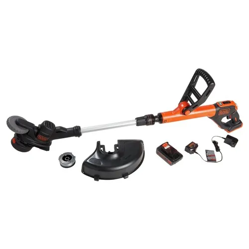Black & Decker 20V MAX Lithium-Ion 2-Speed 12 in. Cordless String Trimmer Kit (2.5 Ah) - LST522