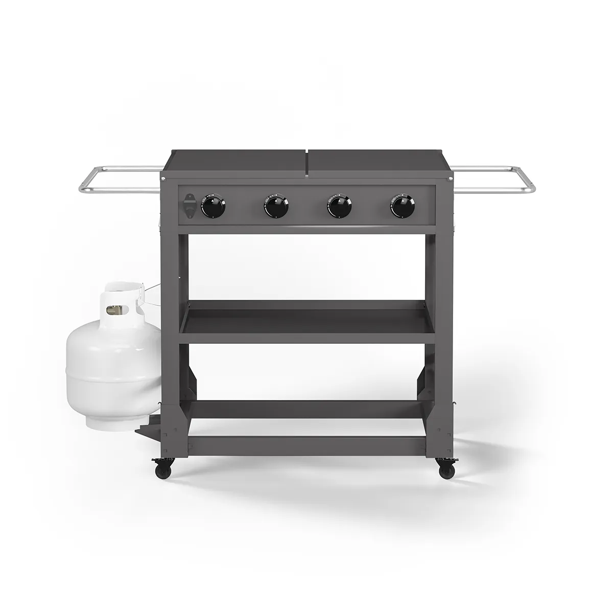 4-Burner Outdoor Griddle with Cover