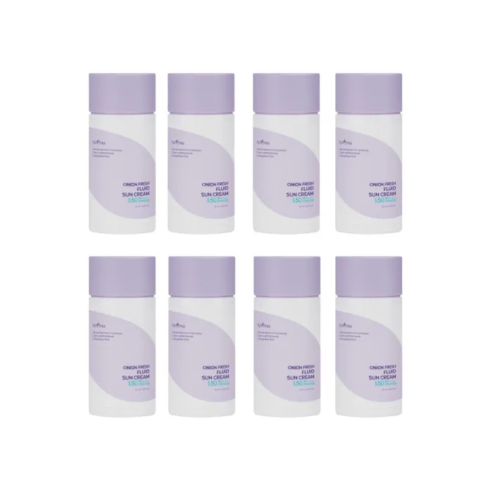 Isntree - Onion Fresh Fluid Sun Cream SPF50+ PA++++ - 50ml (8ea) Set