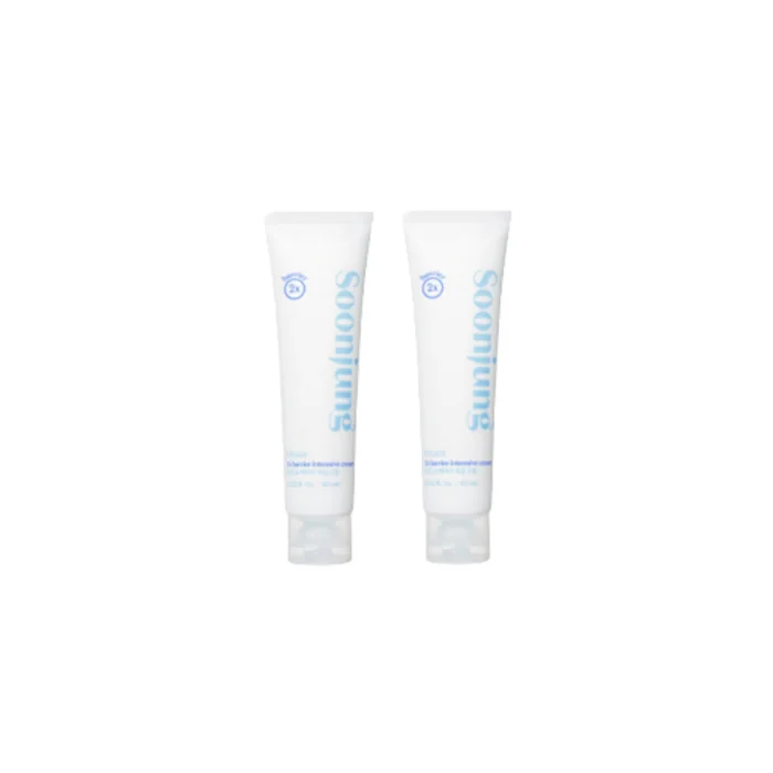 ETUDE - Soon Jung 2x Barrier Intensive Cream (2023 New Version) - 60ml (2ea) Set