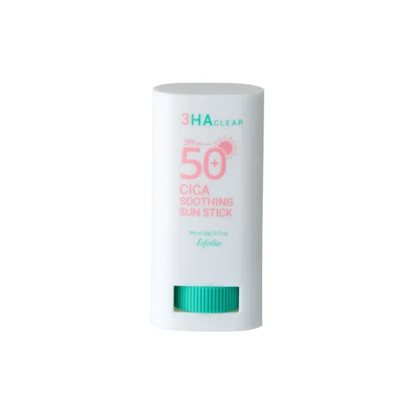 esfolio - 3HA Clear Cica Soothing Sun Stick SPF50+ PA++++ - 20g