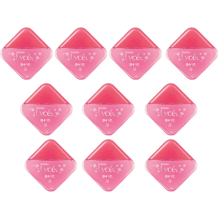 Rohto Mentholatum - Lycee Eye Drops - 7ml (10ea) Set