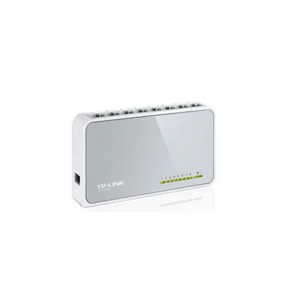 Tp-Link Sf1008D 8 Port Switch 10/100Mbps Desktop Plastic Case