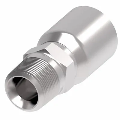 Weatherhead By Danfoss 069 E Series Crimp Hose Fittings Male Pipe Rigid 1/4 In Nptf 4