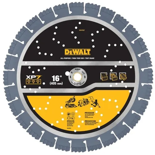 Dewalt 16 in. XP7 All-Purpose Segmented Diamond Blade - DW47627