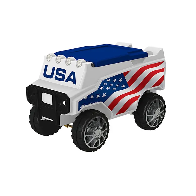 RC American Flag Rover Cooler