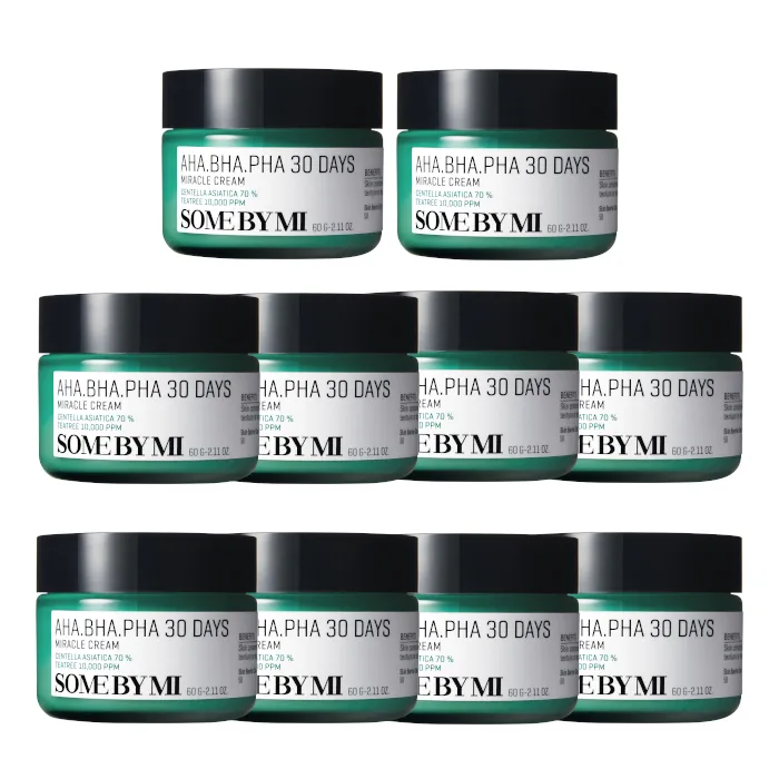 SOME BY MI - AHA-BHA-PHA 30 Days Miracle Cream - 60g (10ea) Set