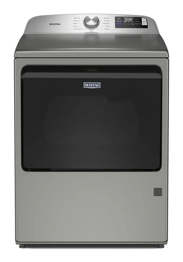 Maytag Smart Top Load Dryer W/ Extra Power In Classic Silver