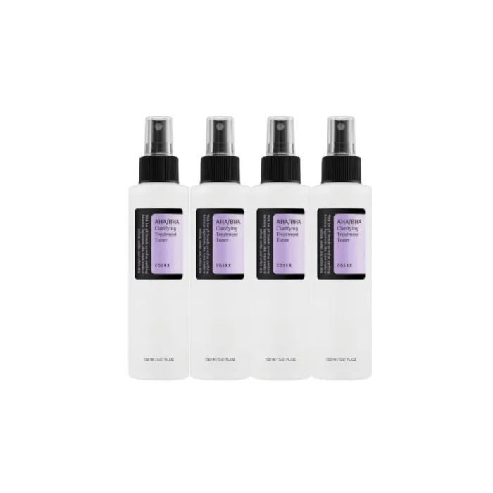 COSRX - AHA/BHA Clarifying Treatment Toner (4ea) Set