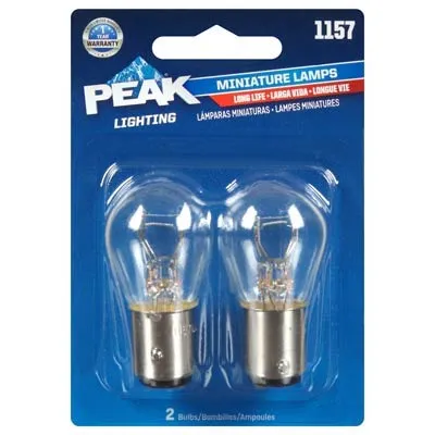 Peak 1157 Miniature Bulb - 2 Pack