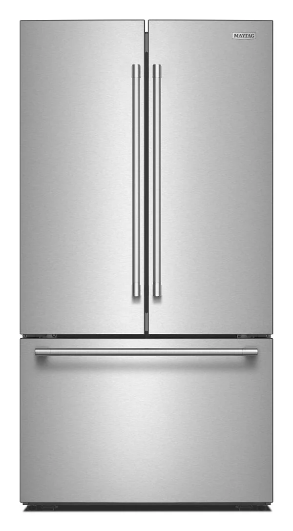 Maytag Xl Capacity French Door Bottom Mount Refrigerator W/ Ice + Water, 31 Cu. Ft. In Fingerprint-Resistant Stainless Finish