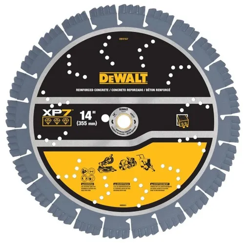 Dewalt 14 in. XP7 Reinforced Concrete Segmented Diamond Blade - DW47437
