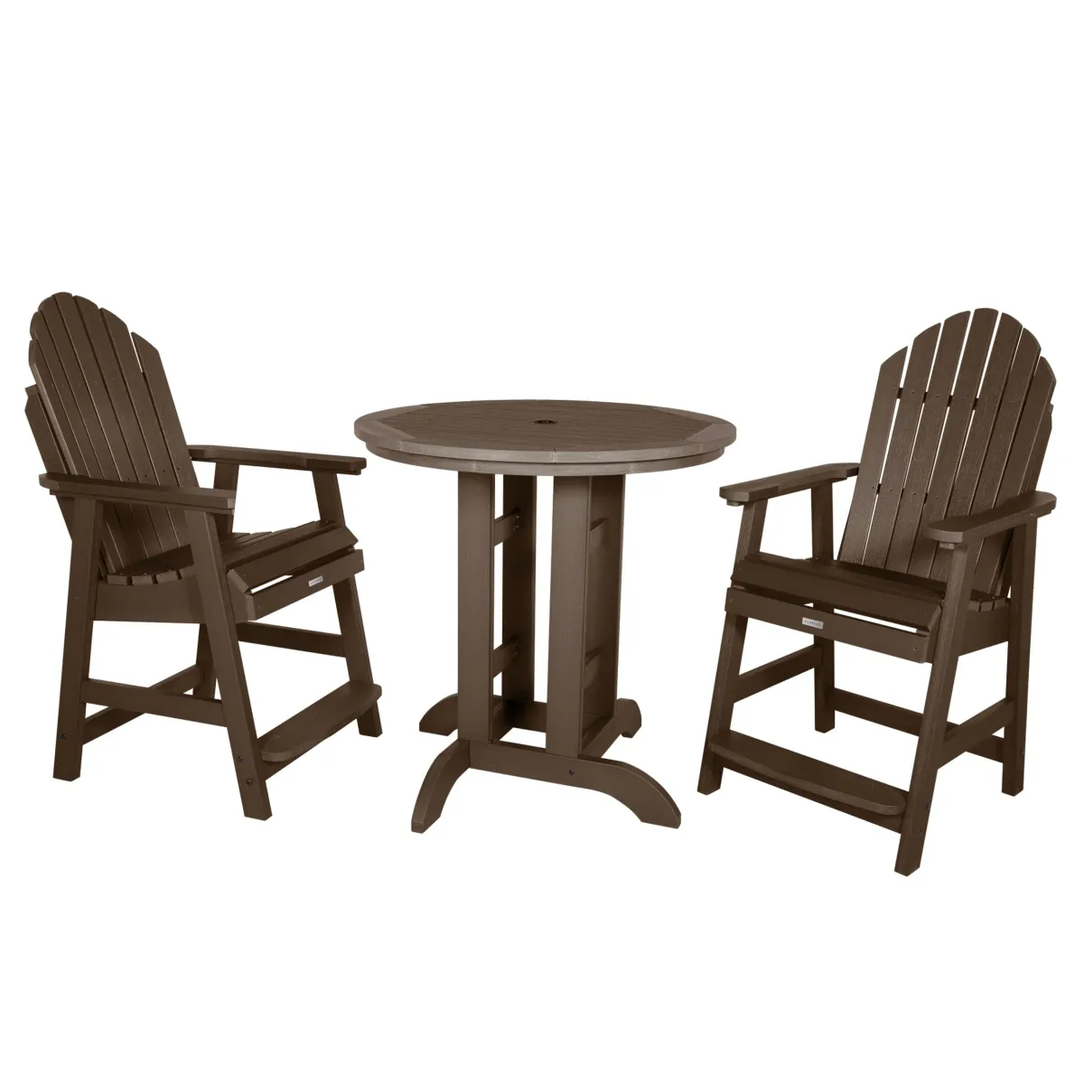 Hamilton 3pc 36in Round Dining Set - Counter Height