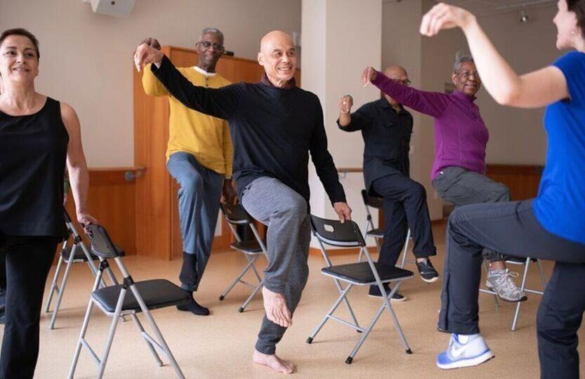 Optional Side Support Standing Tai Chi Fundamentals® Session