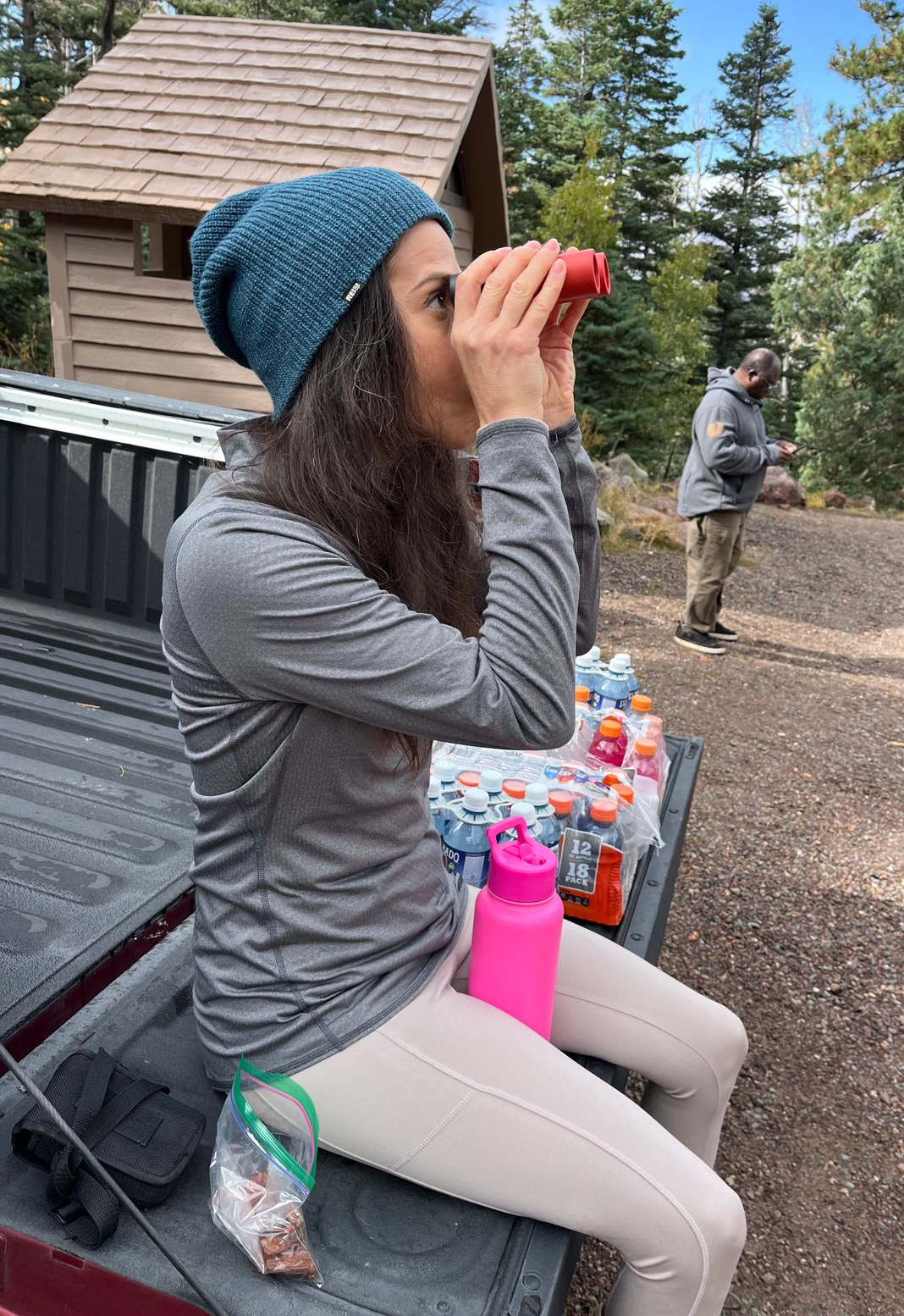 Milena Pastore at the beautiful Blazing Mountain Retreat Center