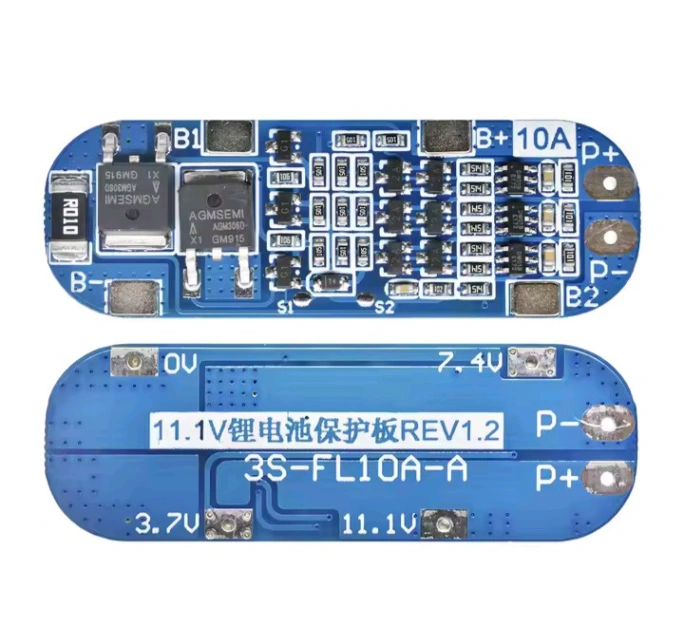 3S 10A 11.1V 12V 12.6V Lithium Battery Charger Protection Board Module for 18650 Li-ion Lipo Battery Cells BMS 3.7V 1