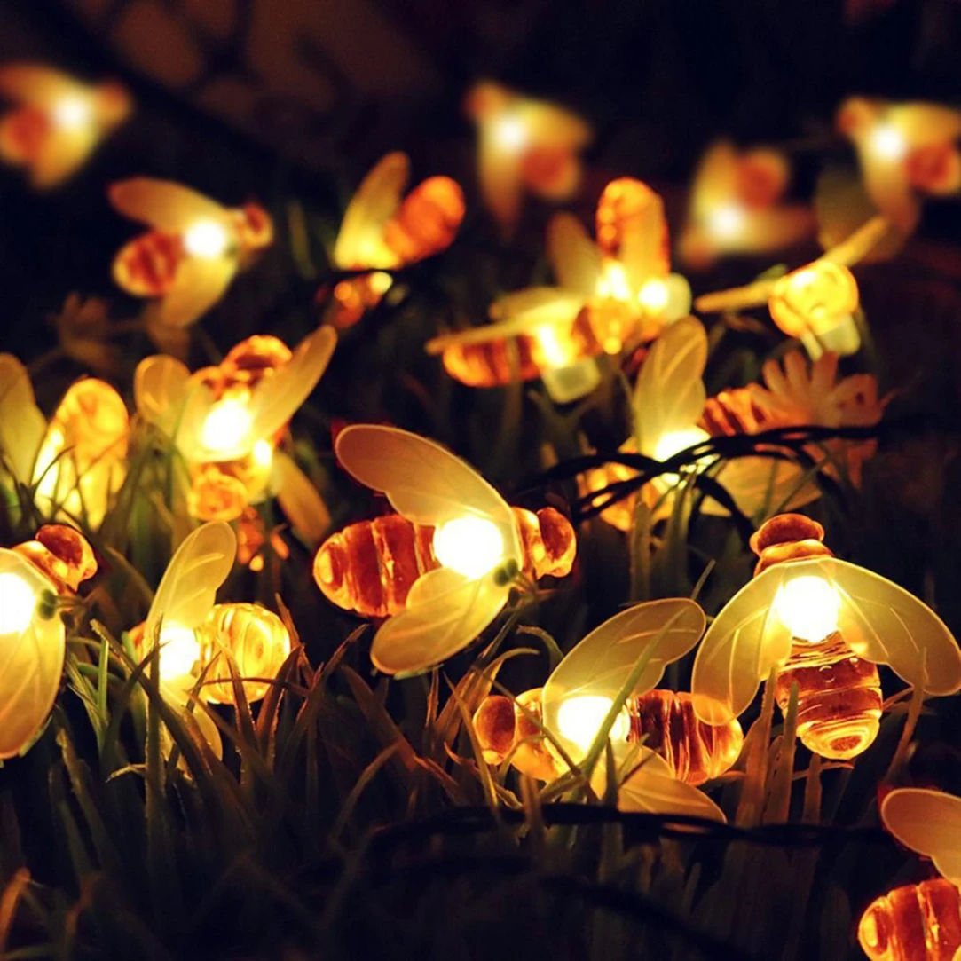 Honey bee warm white Fairy Lights, Decorative Fairy Lights 20 pieces set party light 1