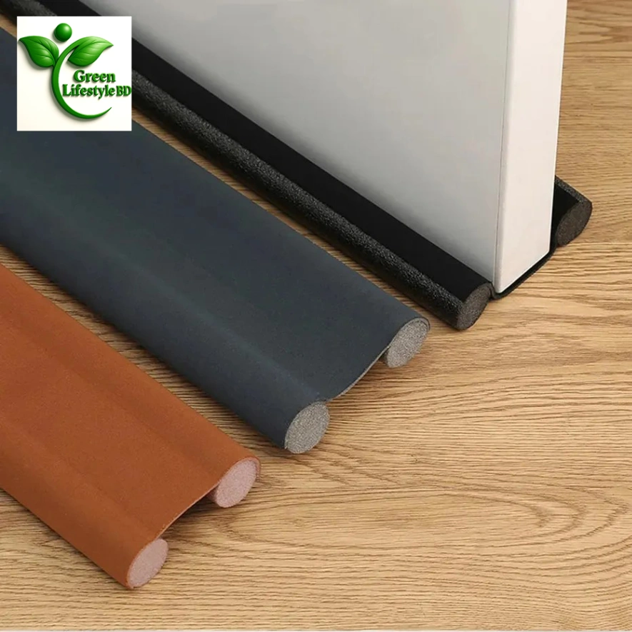 Door Gap Sealing Strip 36” – Block Dust, Insects &amp; Air Drafts with Easy-to-Install Door Bottom Protector. 1