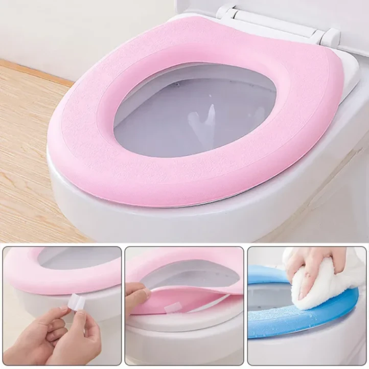 Commode Cover, Bathroom Toilet Seat Covers 1