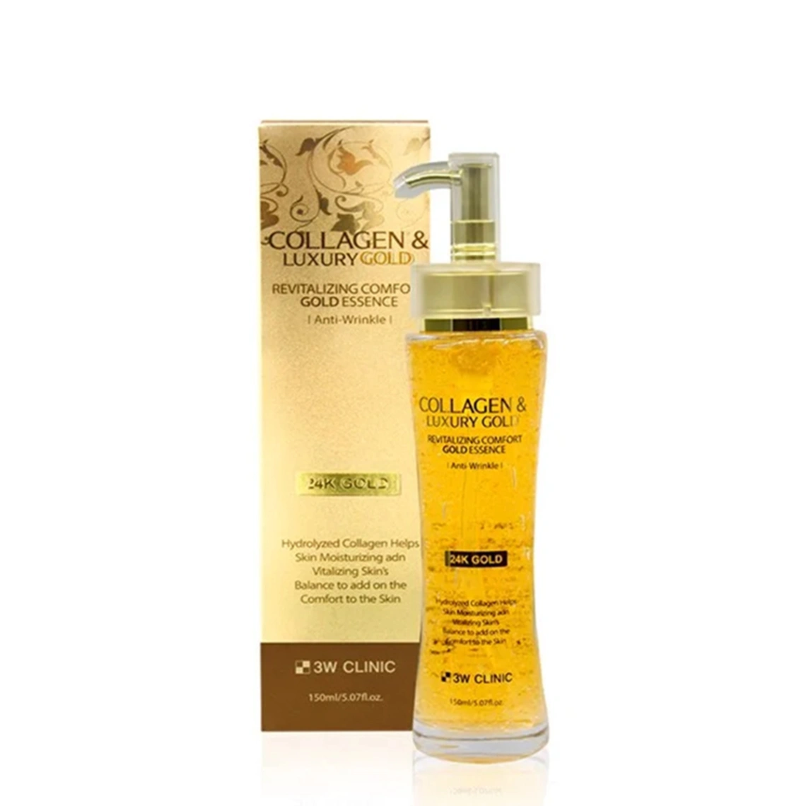 3W Collagen and Luxury Gold Essence 150ml 1