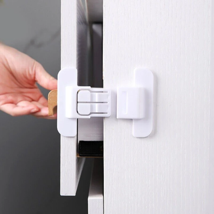 Refrigerator Door Lock, Fridge Door Lock, Multi-function Children Security Protector 1