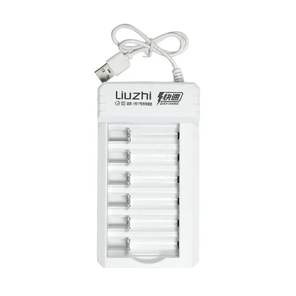 Battery Charger 1.2 Volt Battery Charger AA & AAA Battery Charger 6 Slot 1