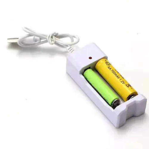 Charger Battery Charger 1.2 Volt Battery Charger AA & AAA Battery Charger 2 Slot 1