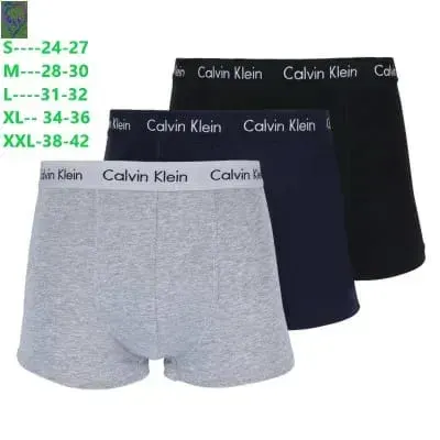 3 Piece Cotton Boxer Underwear Set For Men - Enjoy Unparalleled Comfort Throughout The Day Three-Piece Boxer Set - The Ultimate Choice 1