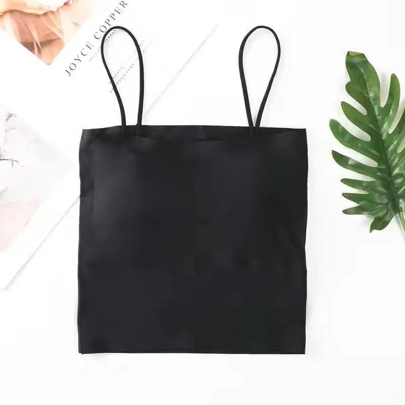 Bra / Ice Silk Slim Strap Padded Bra / Stylish Bra / Comfortable Bra 1