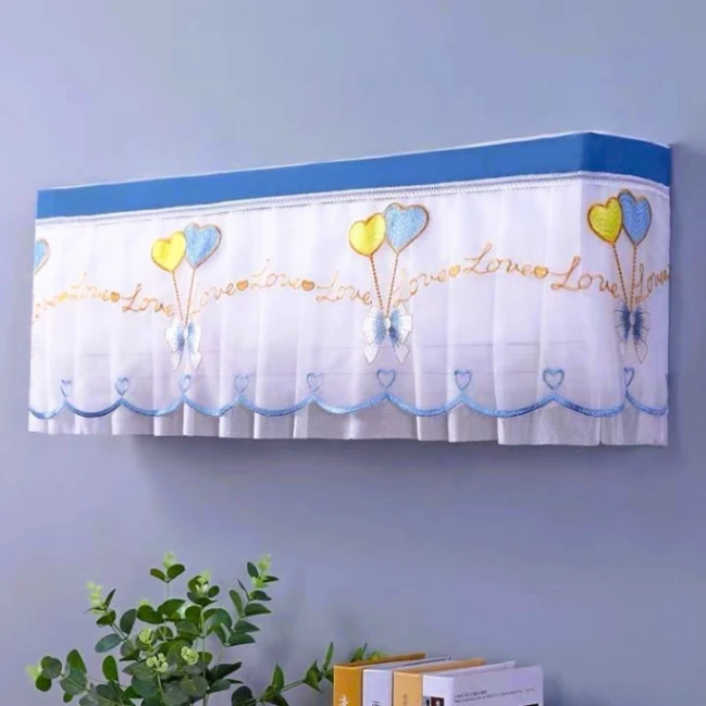 99cm/1Ton Embroidered Net Split AC Cover 1