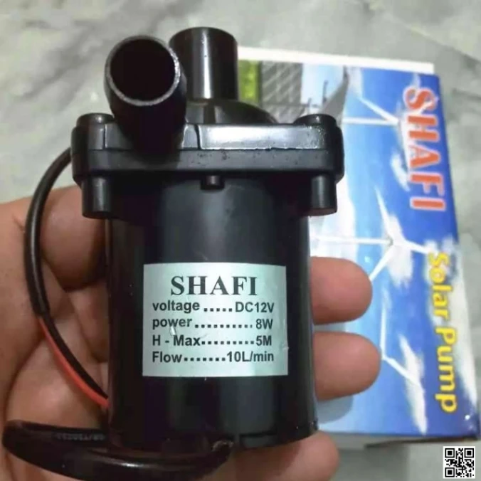 12 Volt DC Solar Powered Brushless shafi water pump 300L&#x2F;H Fish Pond Aquarium Smooth Operation 1