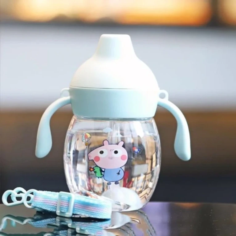 Sipper Water Bottle, Baby Water Bottle, Kids Water Bottle Double Handle, Mum Pot 1