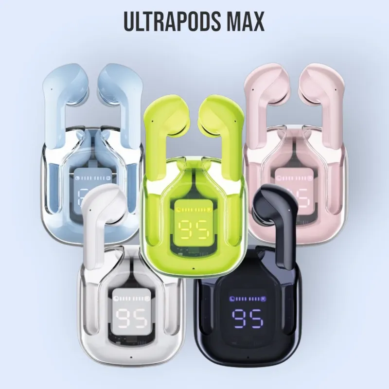 Ultrapods Max Wireless 5.3 Bluetooth Headset Led Digital Display 1