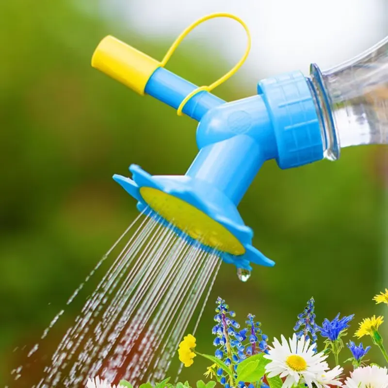 Mini Bottle Cap Sprinkler Nozzle Plastic Watering Can Spout Plant Watering Can 1