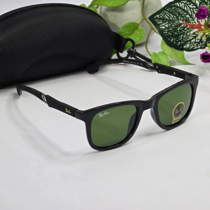 Ray-Ban RB-8392 Black Green Lens Premium Quality Sunglass For Men 1