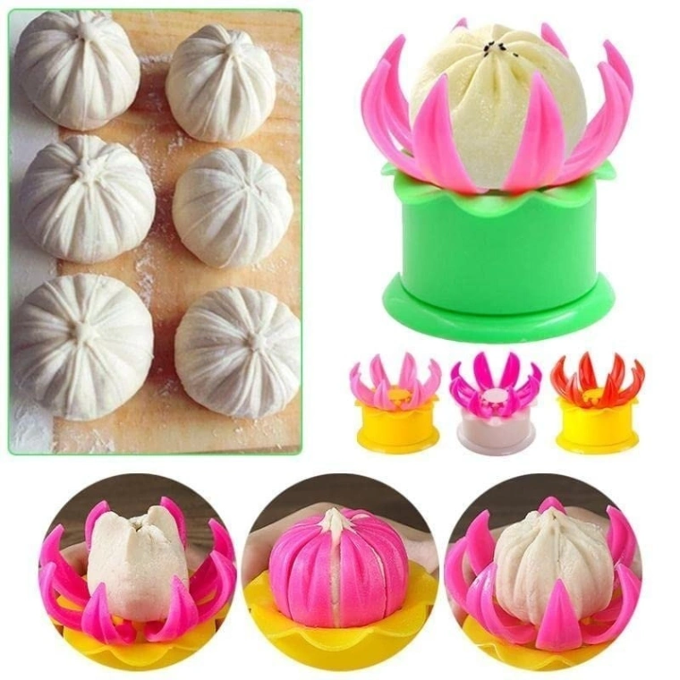 Momo Maker Heavy Pastry Steamed Stuffed Bun Pie Dumpling Making Mould pasta maker 1