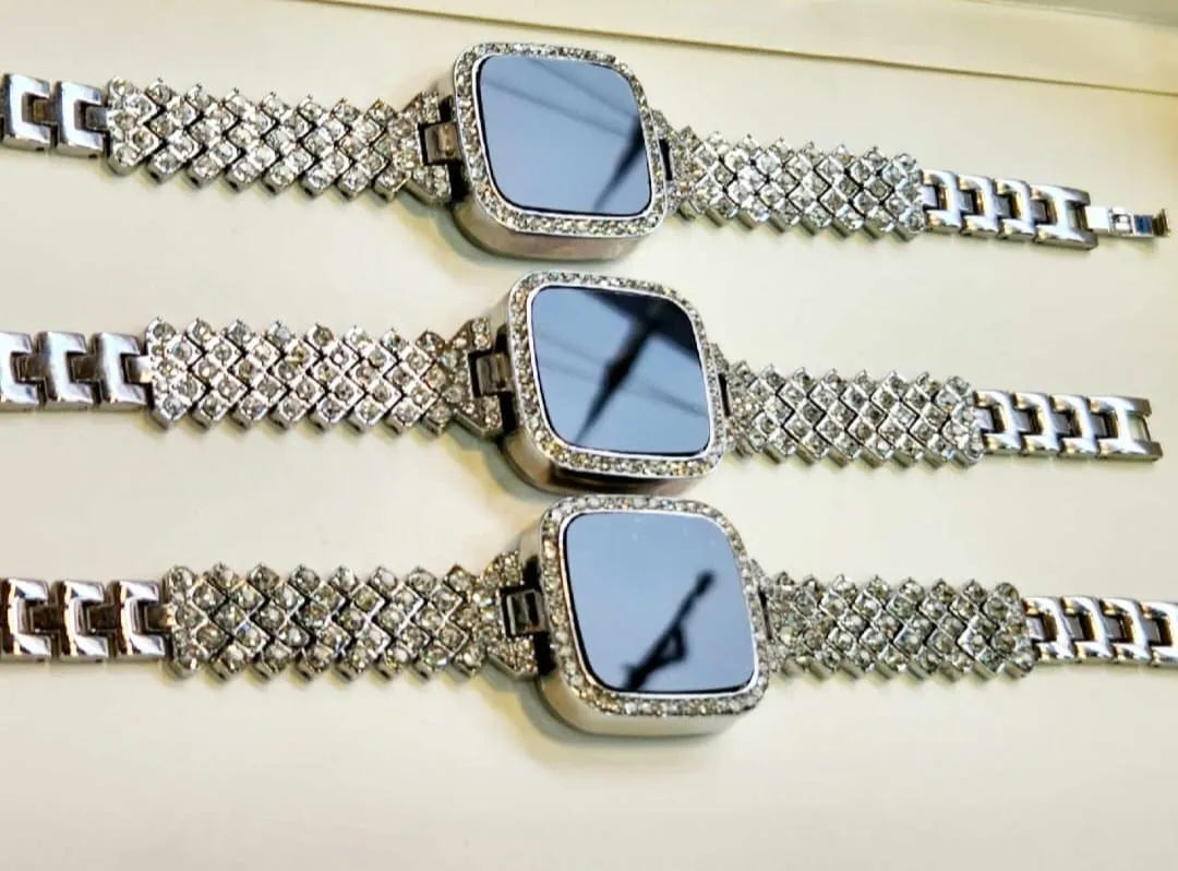 Best Super Stylish Stone LED Display Touch Watch for Women 1