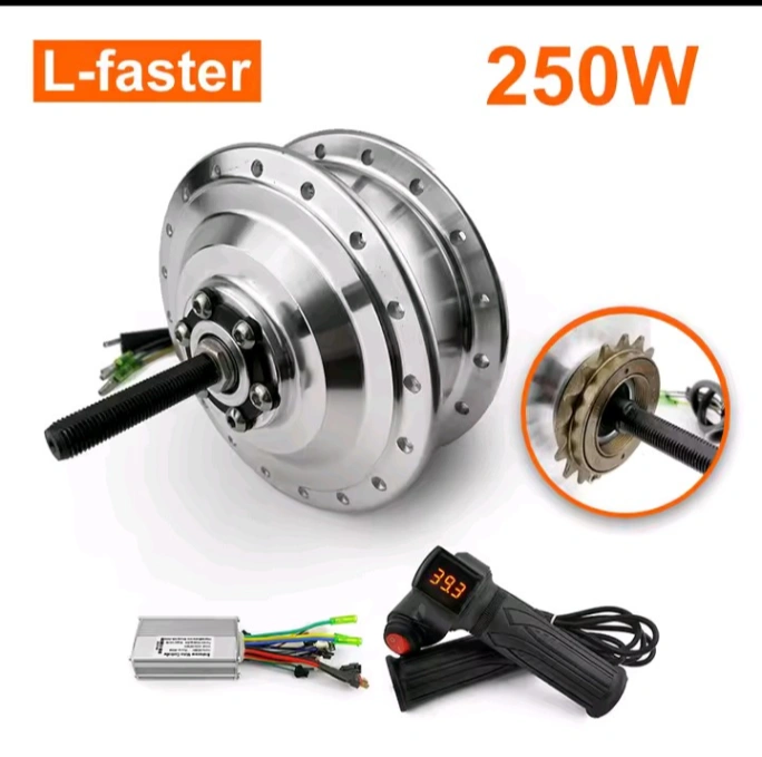 Bycycle hub motor kit for bangla bycycle 24v 250w 40 spoke hole 1