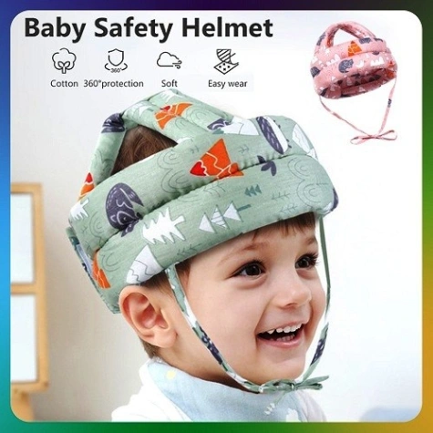 Kids Safety Head protector | Baby Safety Helmet Infant Toddler Breathable &amp; Adjustable Head Cushion| Kids or baby safety Cap 1